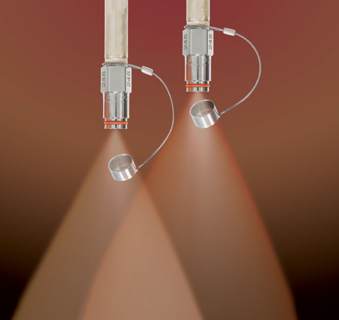 Ansul R102 Kitchen Fire Suppression Cannon Fire